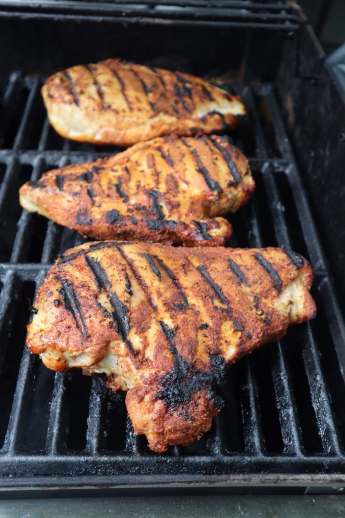 Seattle coffee Rubbed Chicken Breast with Spicy Carolina vinegar Sauce