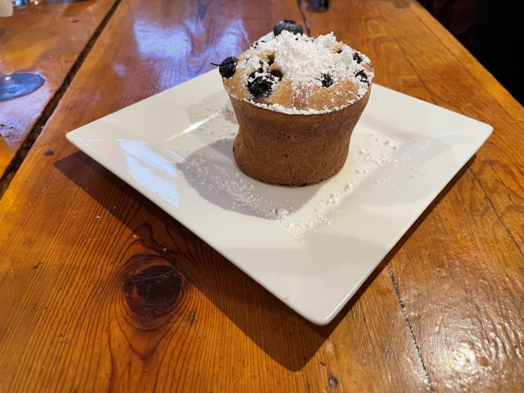 Popover for some Blueberry Popovers